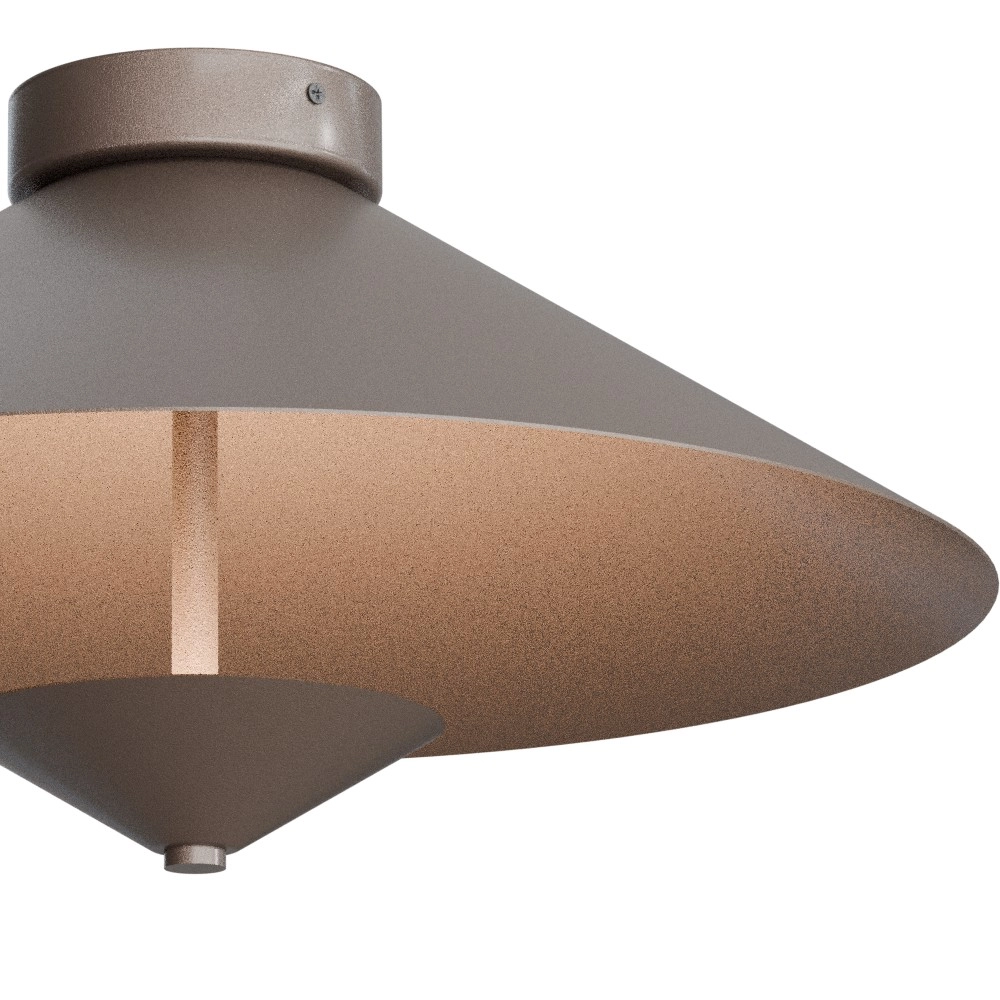 Ceiling lamp Ceppo cocoa brown Ø 45cm Masterlight 8718121389677