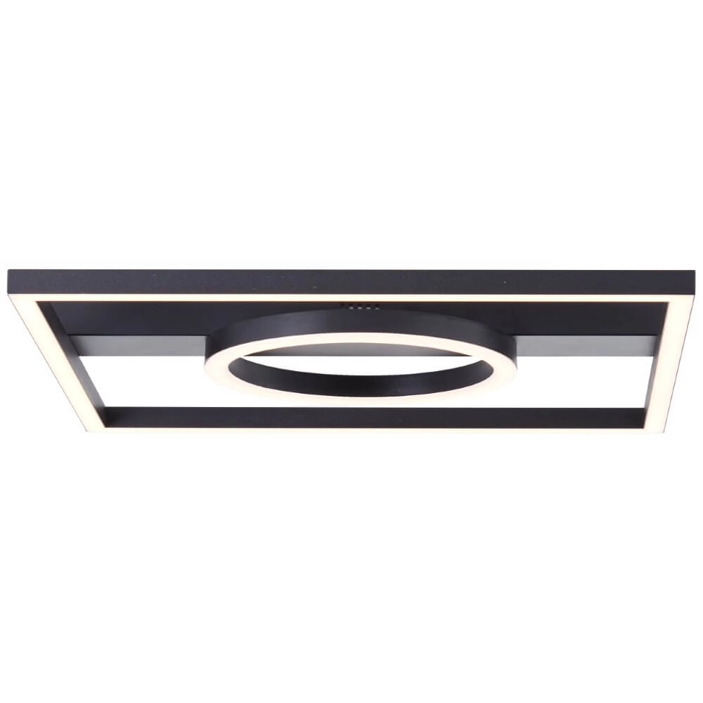 Ceiling light Maureen 40 x 40cm black Brilliant 4004353420108
