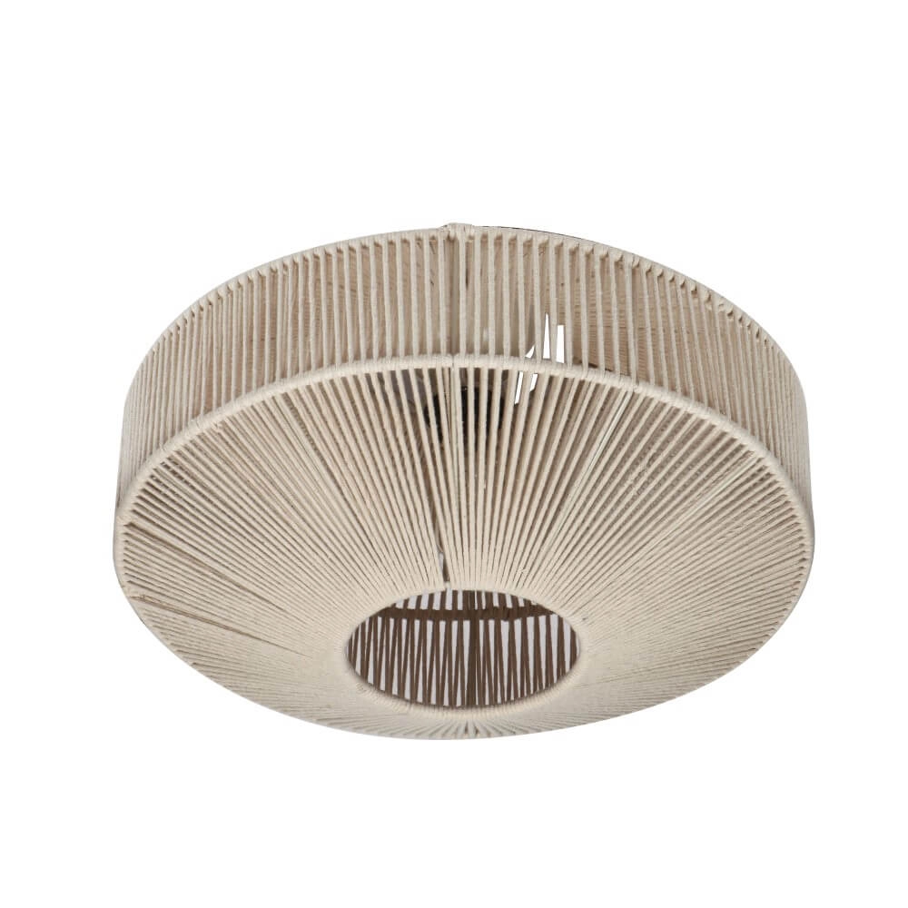 Rope ceiling lamp Svea Ø 46cm Trio 4017807617269