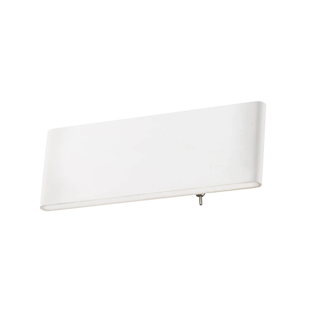 Design wall lamp Siegfried S white with switch Globo 9007371356454