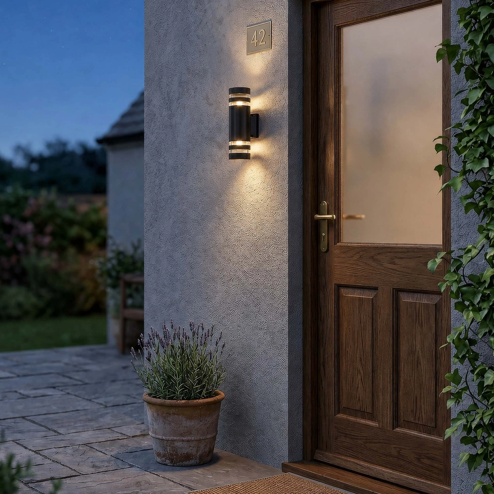 Design wall lamp Toluca Black Double Searchlight 5,05342E+12