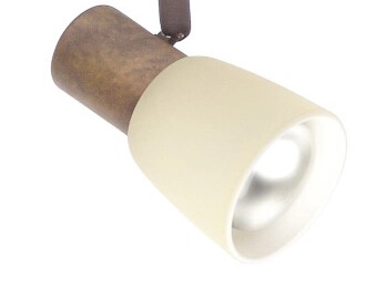 Classic ceiling spotlight Luca 2-light copper brown Brilliant 4004353036309
