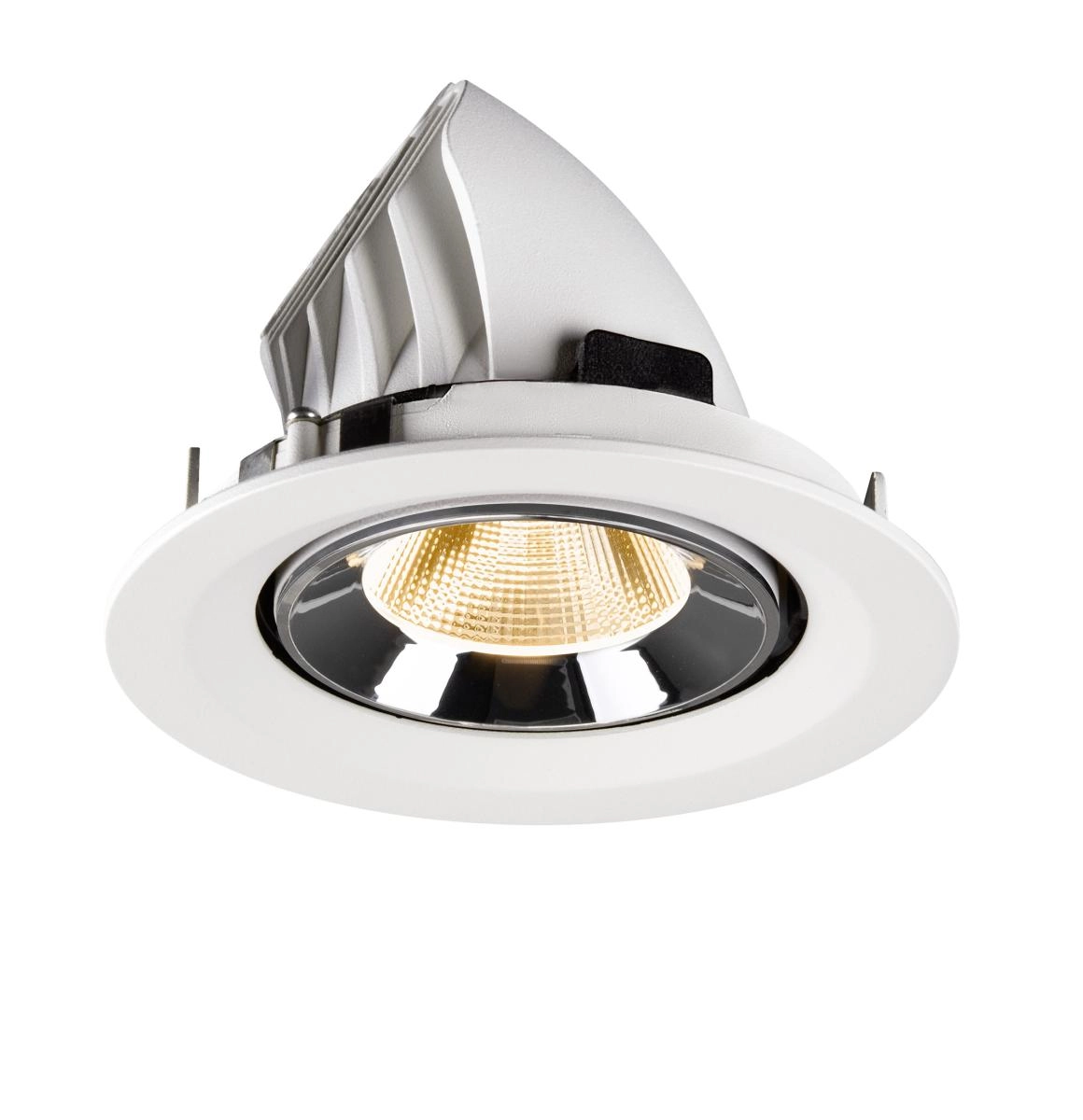 Recessed spotlight Numinos Gimble M white/chrome 2700K - 20deg SLV 4024163312028
