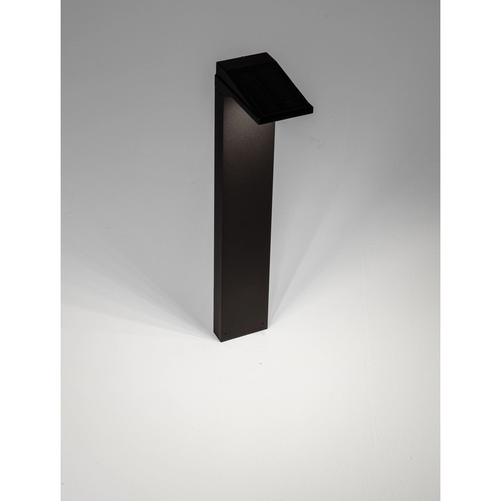 Solar garden lamp Tek black