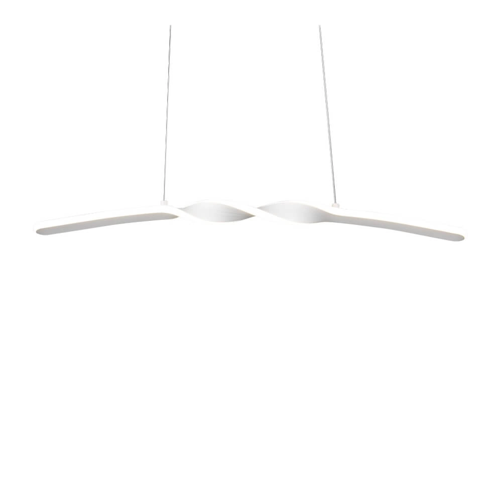 Design pendant lamp Ginko white Trio 4017807642438