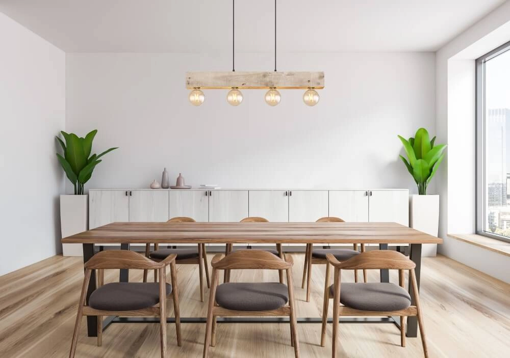 Wooden hanging lamp Adalie Globo 9007371411818