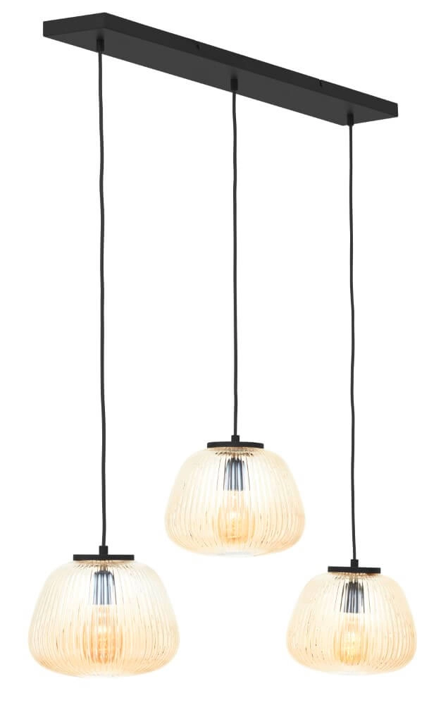3-light pendant lamp Kaizen oblong Brilliant 4004353430091