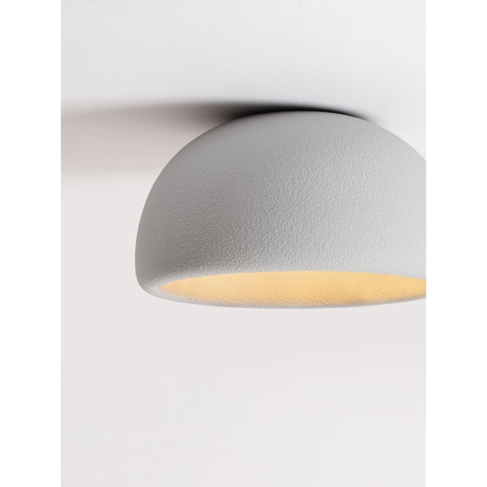 Modern ceiling lamp Davo grey Ø 43cm Lyora 5212017495723