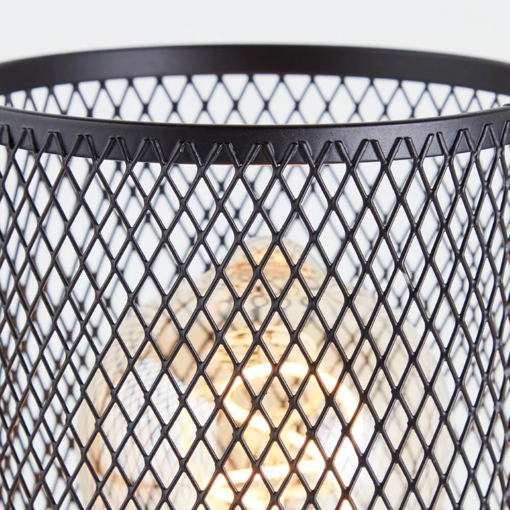 Black ceiling lamp Kamolo 2x E27 Brilliant 4004353409400