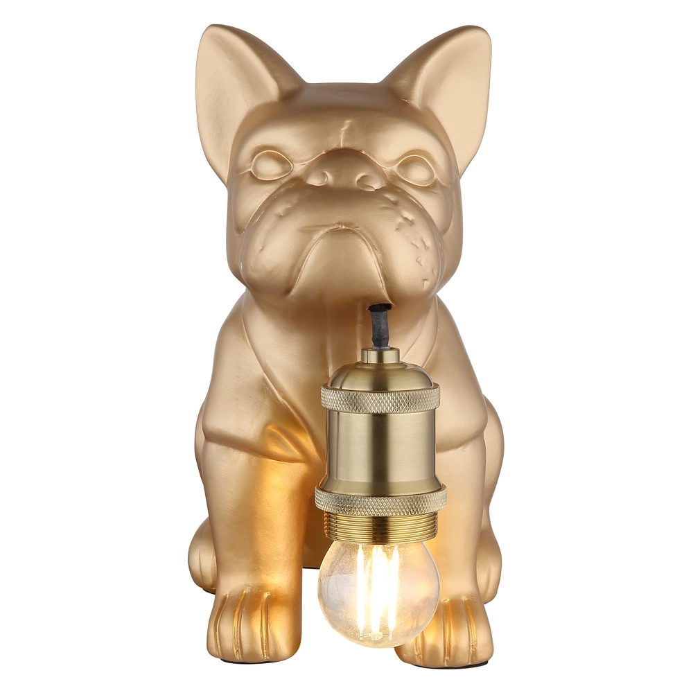 Table lamp Dogo dog gold Globo 9007371566327