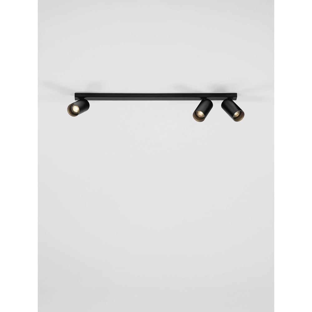 3-light ceiling lamp Oso black Lyora 5212017465061