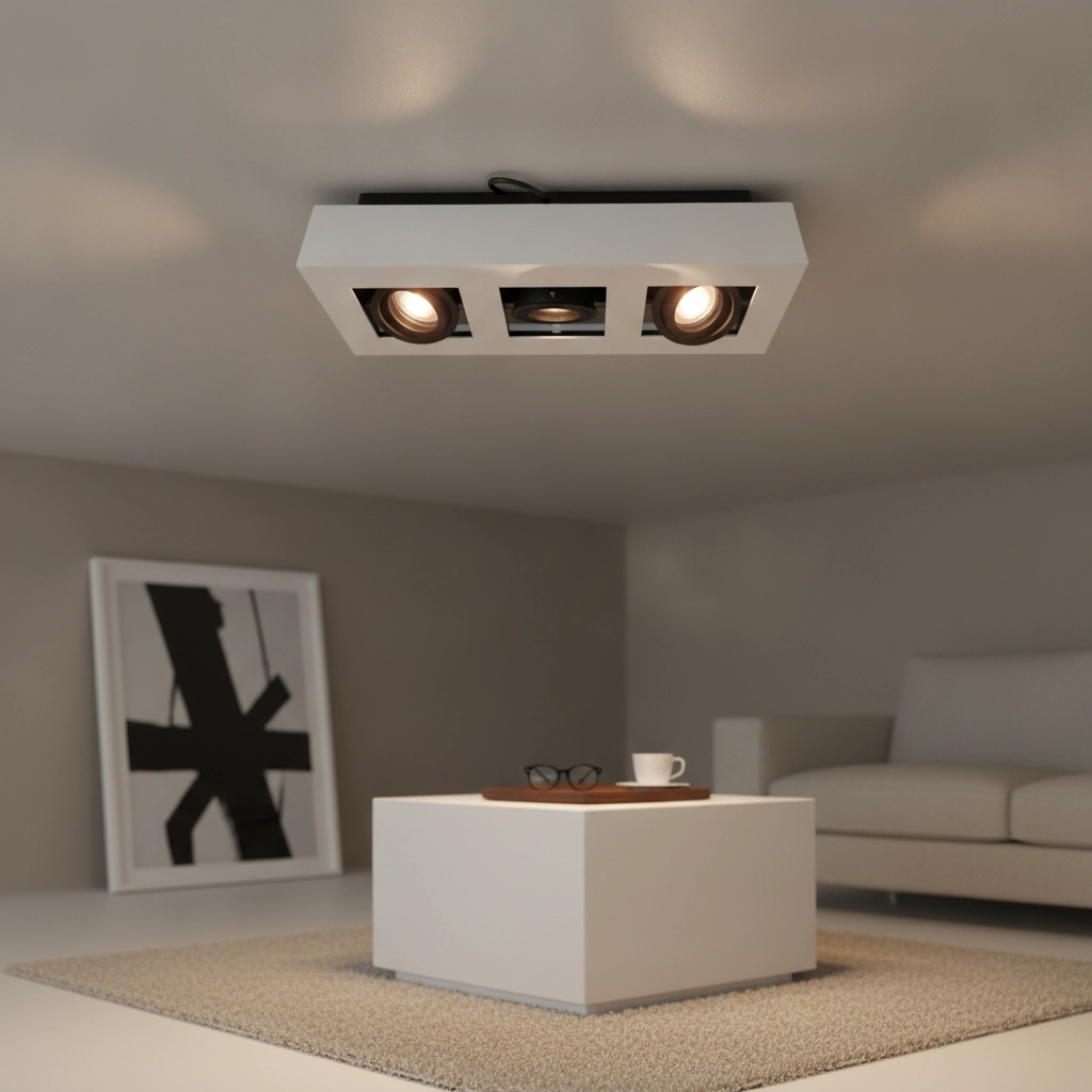 White ceiling spot Bosco 3 lights