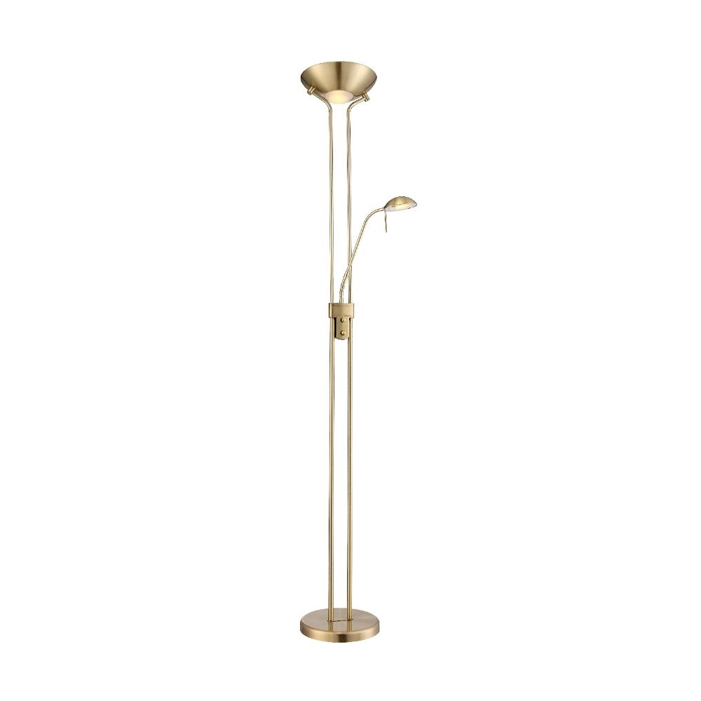 Classic reading lamp Leonas Gold