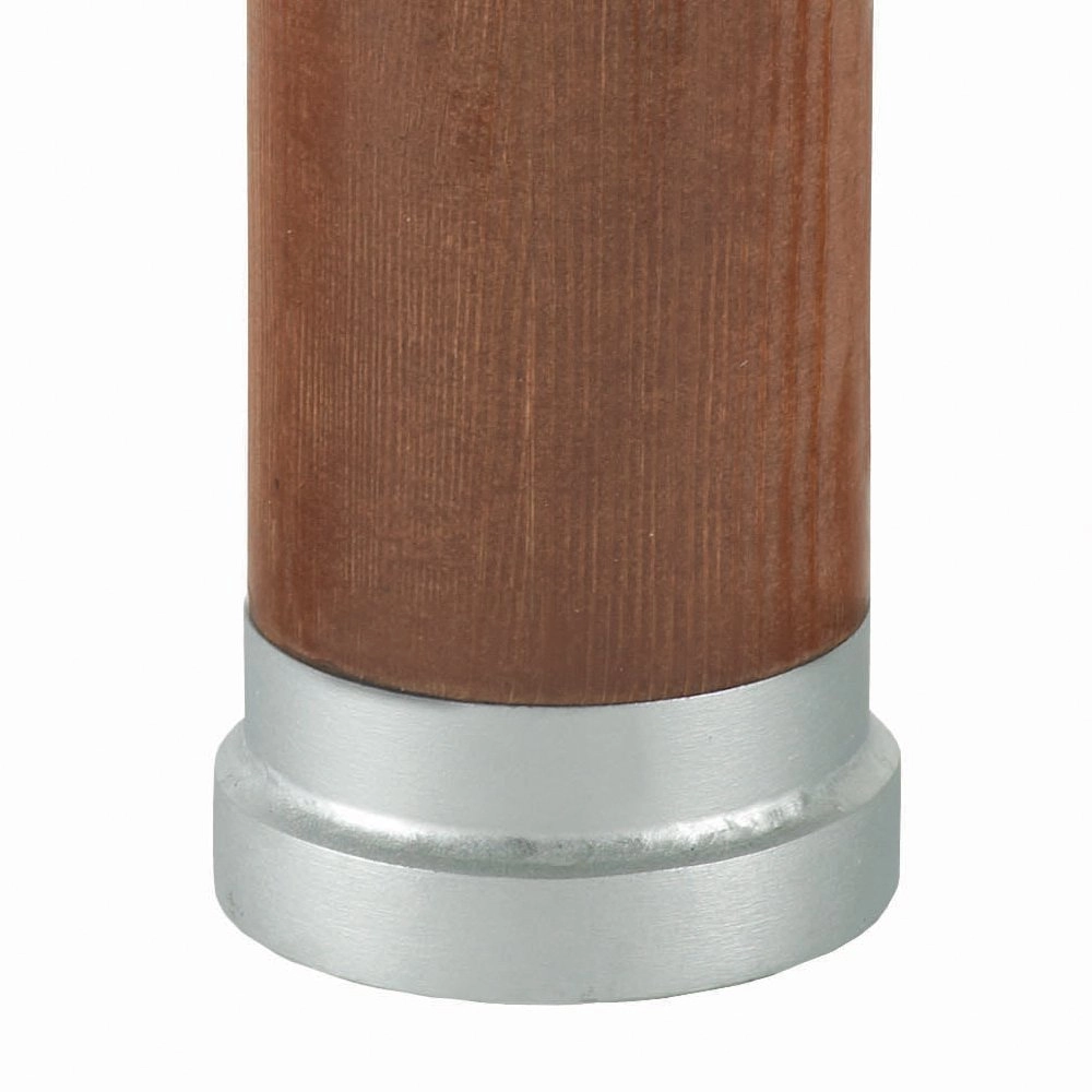 Zinc terrace lamp Selhalm with wood Franssen 7042891440636