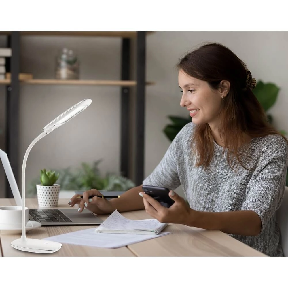 Desk lamp Minea I white Globo 9007371313785