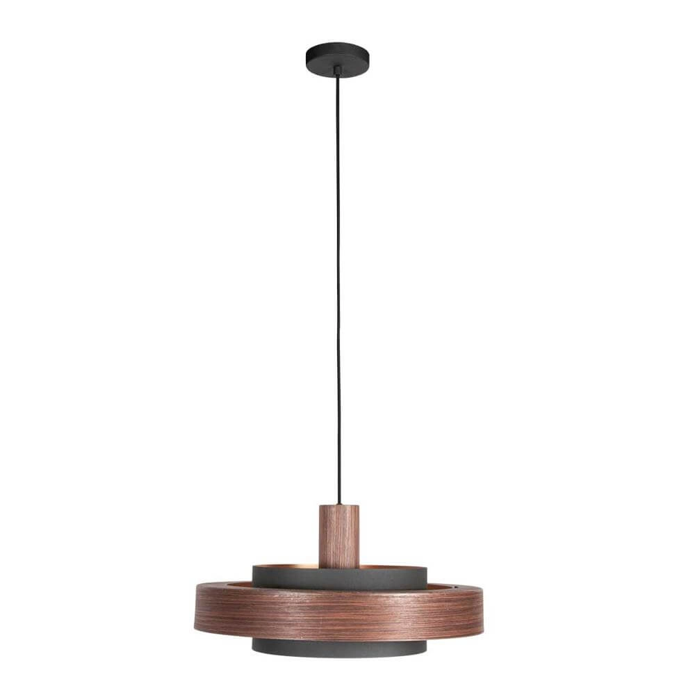 Pendant lamp Flinter Wood look Steinhauer 8712746177725