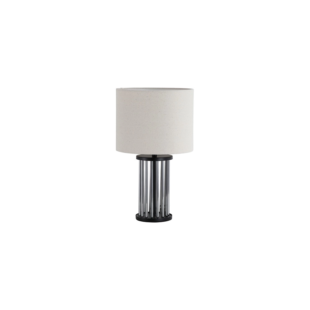 Table lamp Swizzle Hooded smoke
