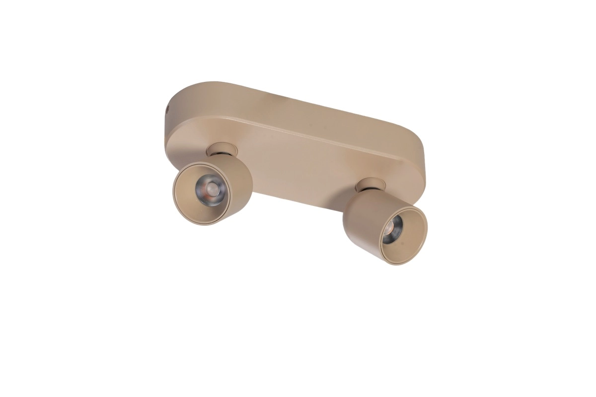 2-light surface-mounted spotlight Dennis LED - Sand