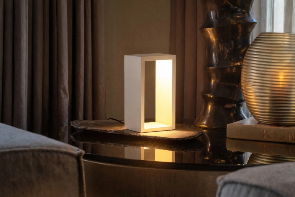 Champagne table lamp Corridor Artdelight 8720701103719