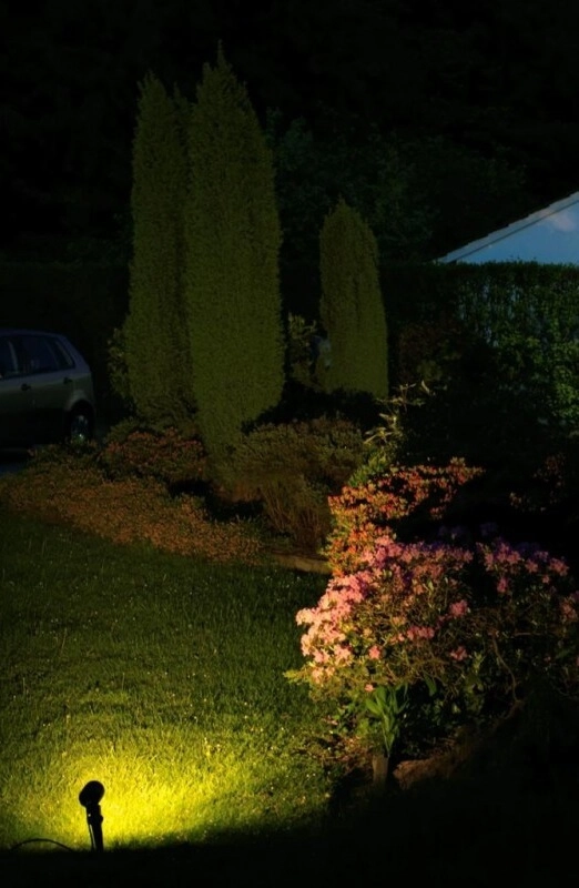Garden spotlight on pin Perma Stainless steel Albert 4007235921120