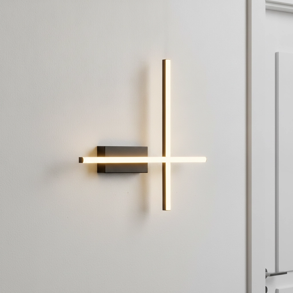 Wall lamp Quam black