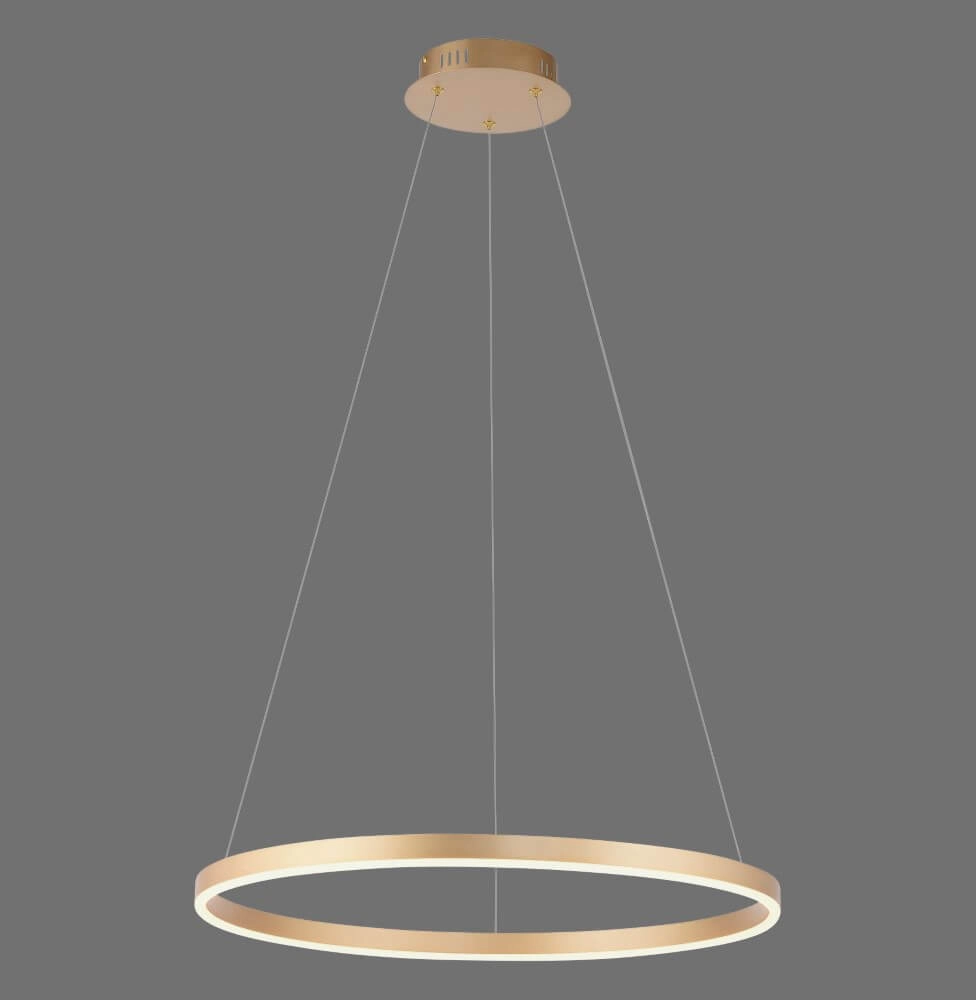 Pendant lamp Ritus brass Just Light 4043689985653