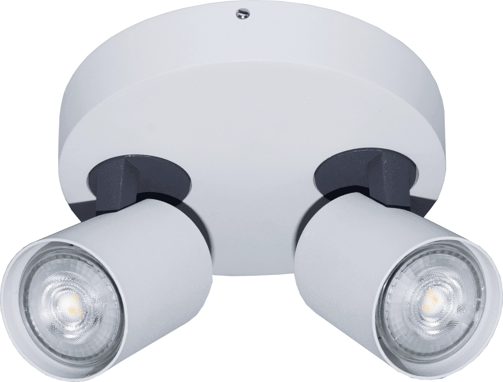 Double surface-mounted spot Vivaro