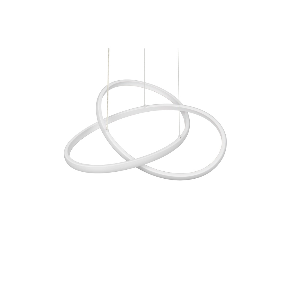 Design pendant lamp Mansa white Trio 4017807682151