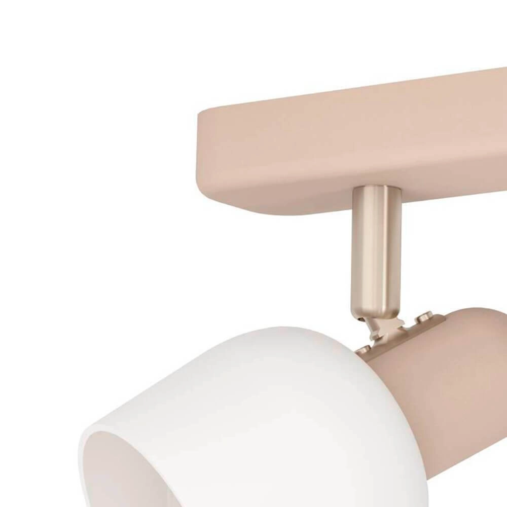 Japandi surface-mounted spotlight Corato 2-light Eglo 9008606262120