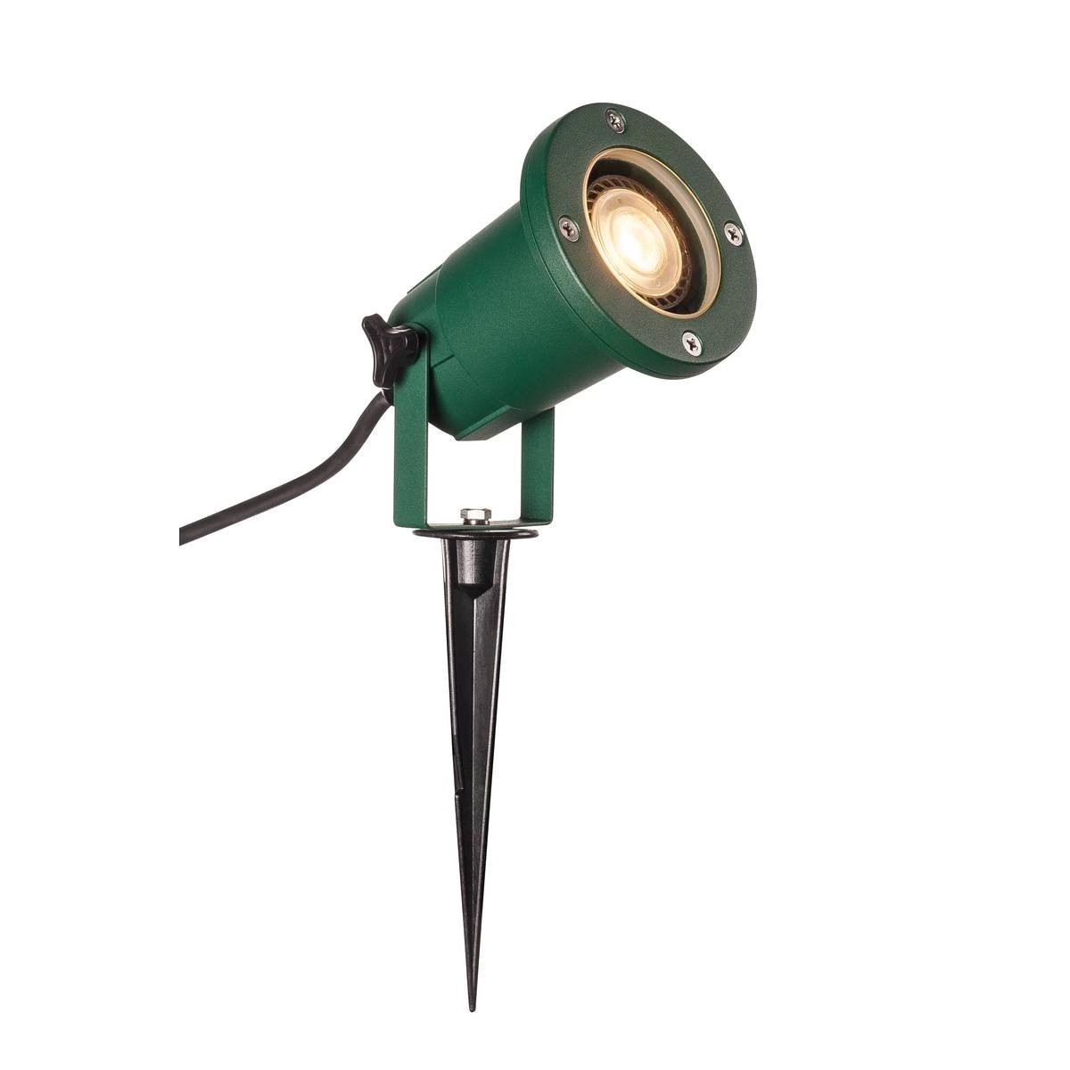 Garden spotlight Nautilus Spike 17.5cm green