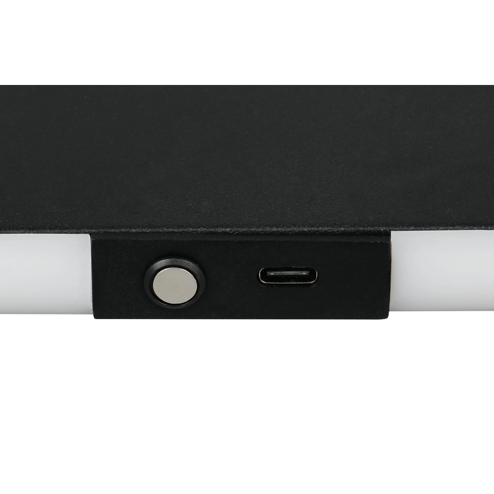Modern wall lamp Conchita black 32cm Trio 4017807655643