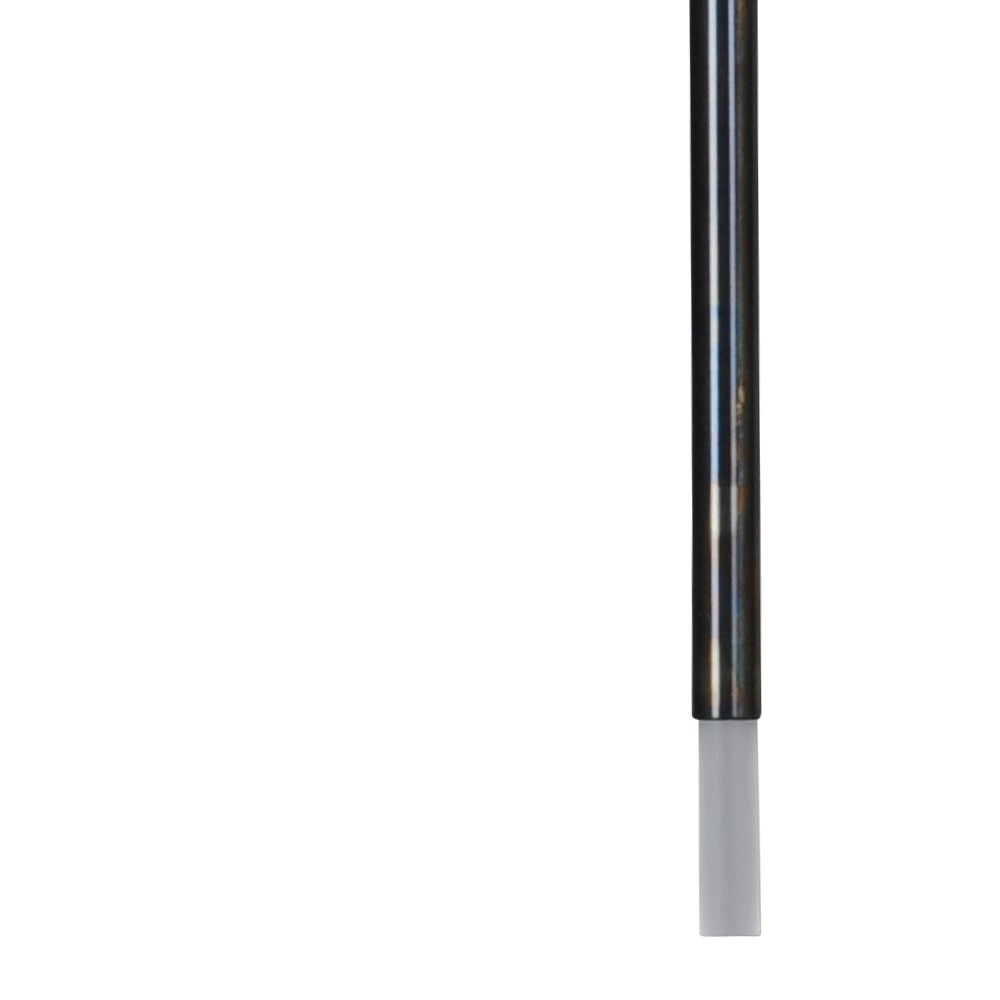 Black dining table hanging lamp Flute 4-light design cylinders Masterlight 8718121215396