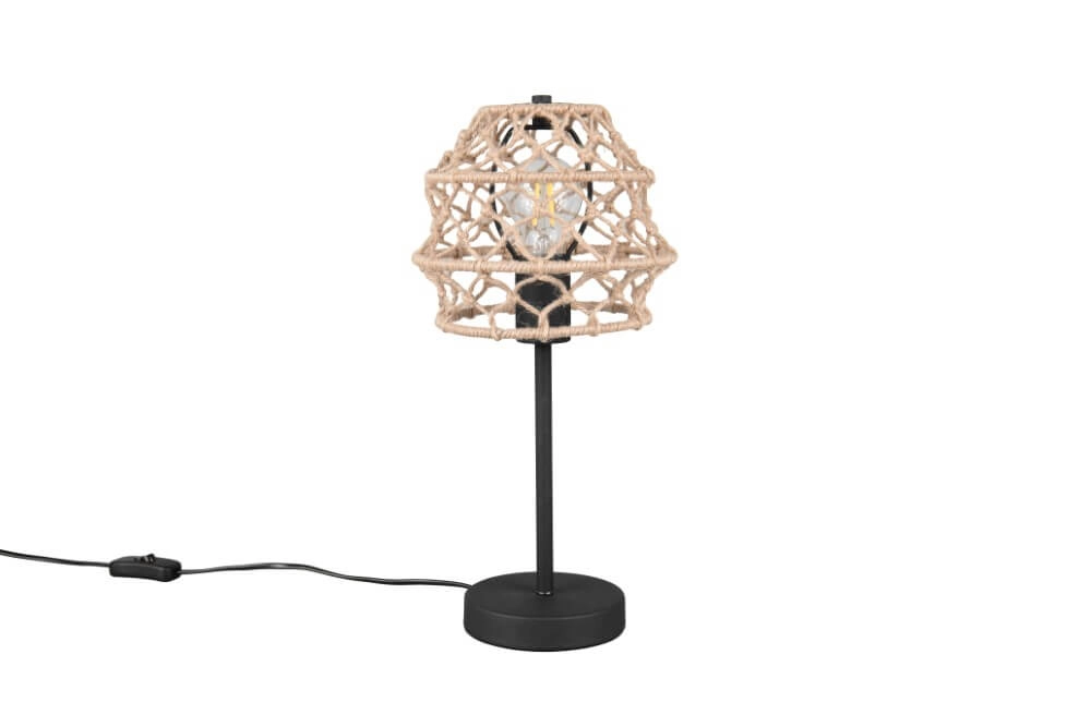Rattan table lamp Hive Ø 20cm Trio 4017807637229