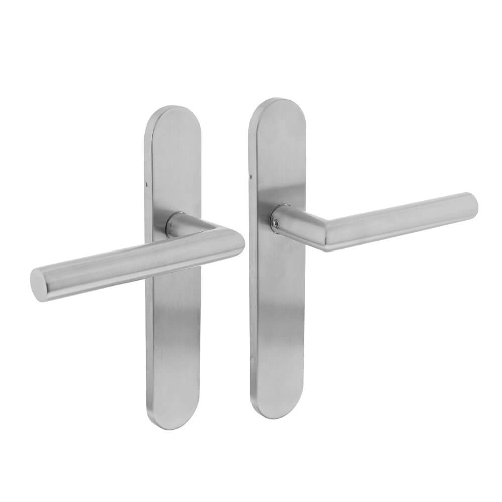 Tight door handle Hoek 90 blind stainless steel