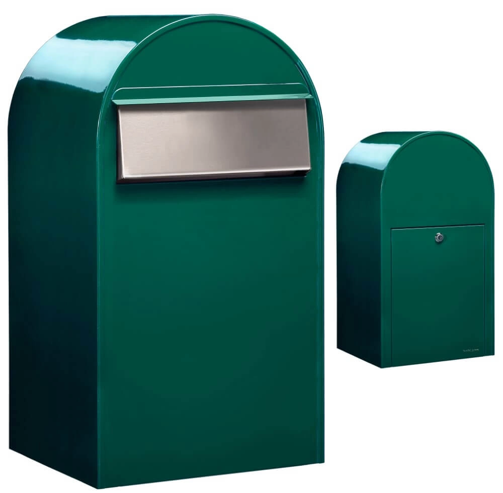 Mailbox Grande B 6005 i Dark green