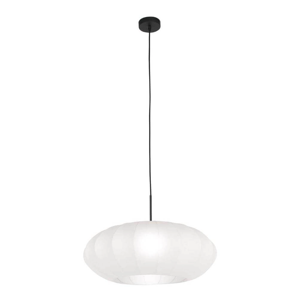 Pendant lamp Sparkled Light black with white hood Steinhauer 8712746173147