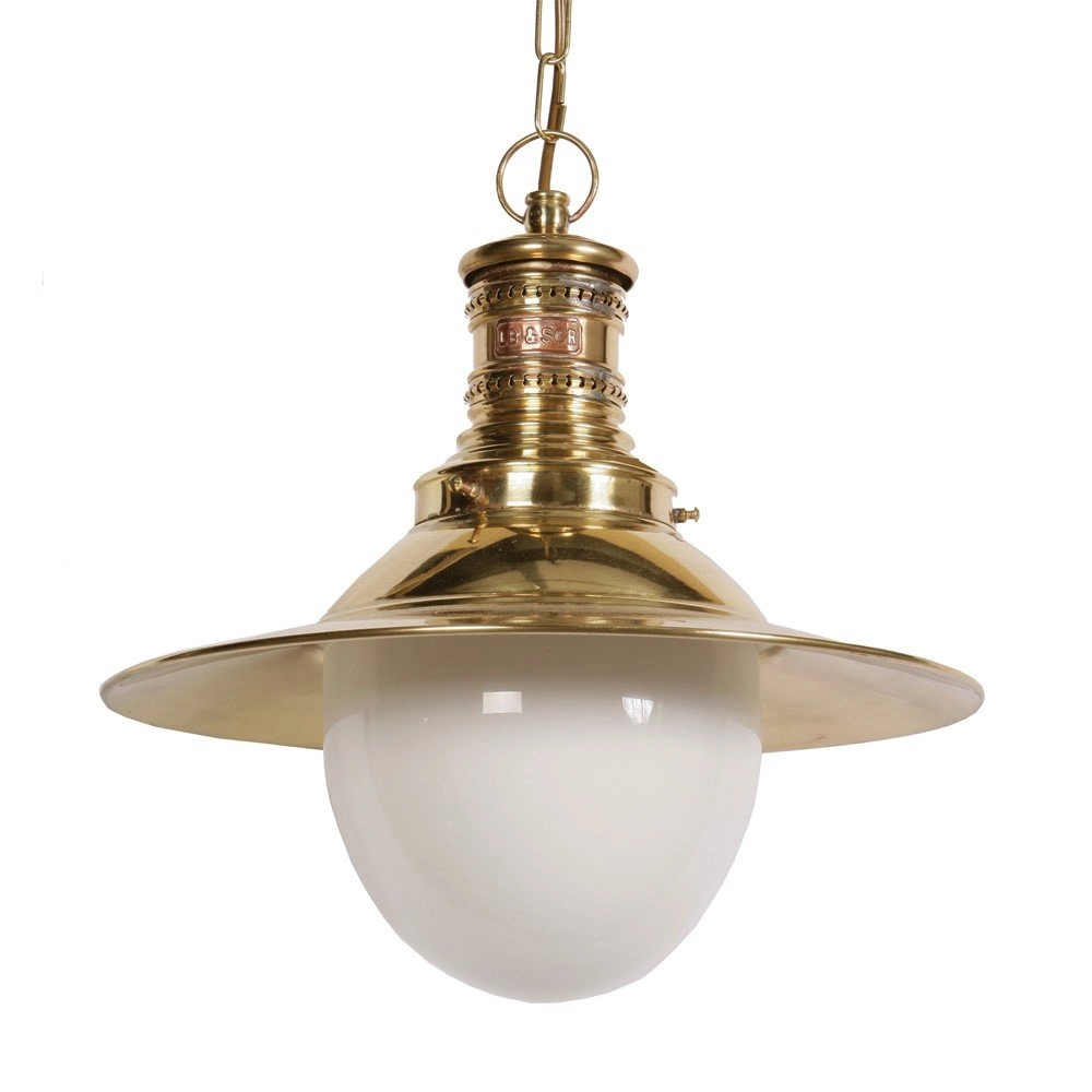 Antique pendant lamp Victoria Station antique copper (ant)