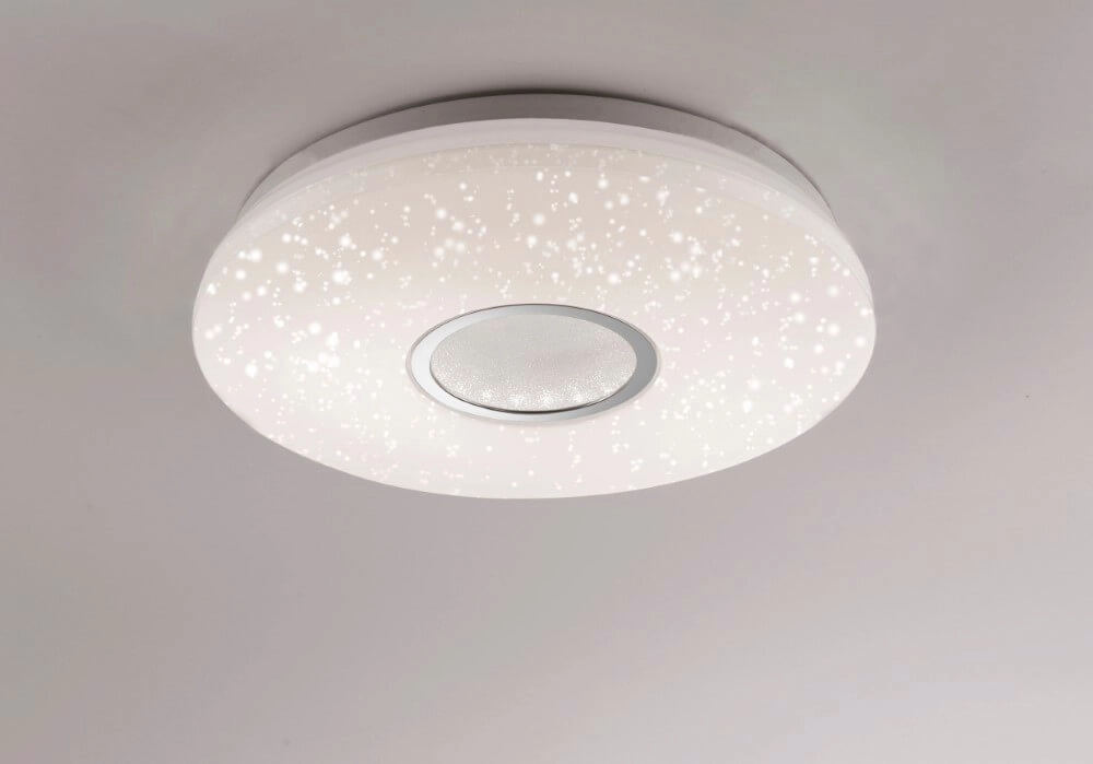 Ceiling lamp Jonas 42cm - 3000-5000K star effect white Just Light 4043689940737