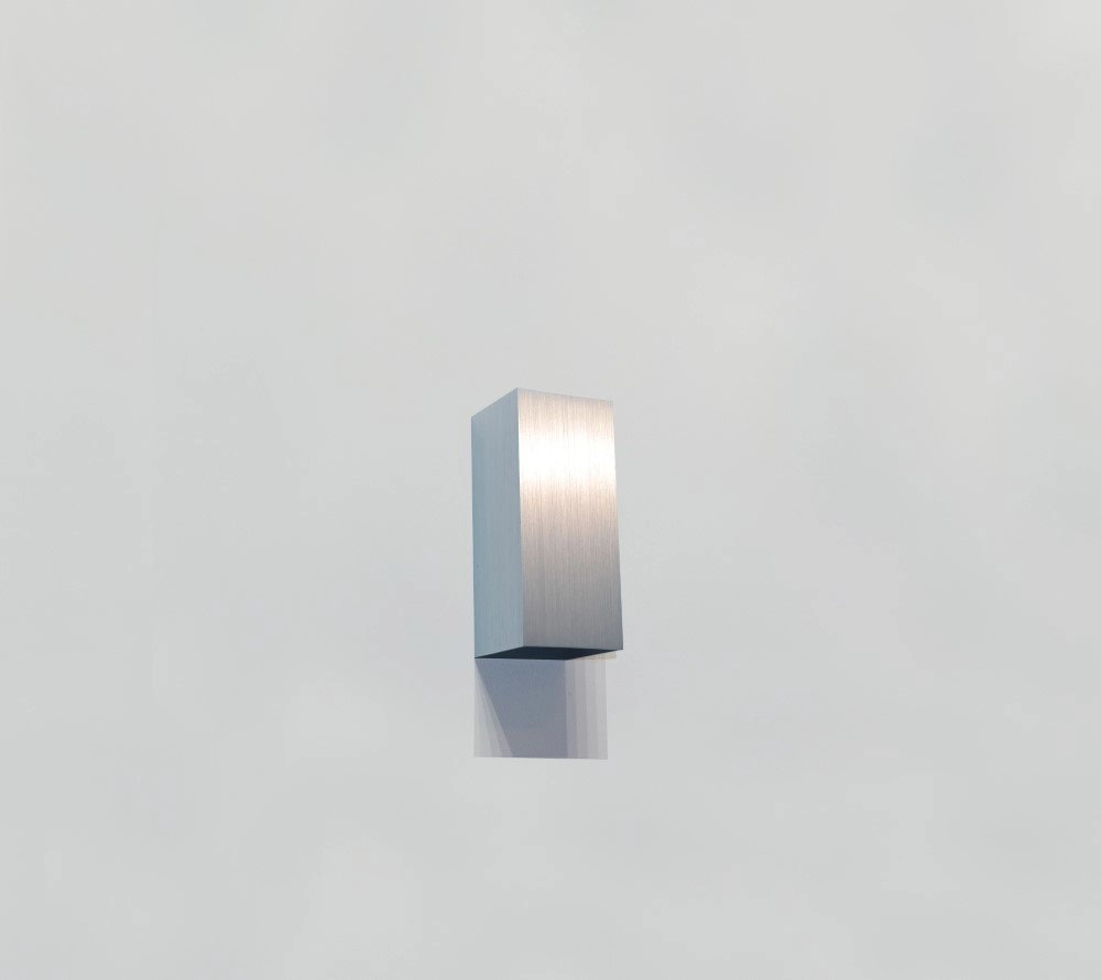 Square wall spot Dante2 metallic gray Artdelight 8719831736331