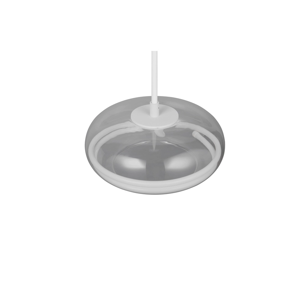 Design pendant lamp Tarsia white Ø 40cm Trio 4017807683325