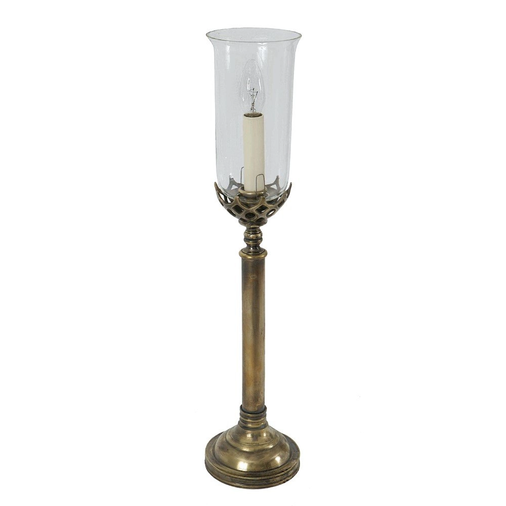 Brass candle holder Gothic