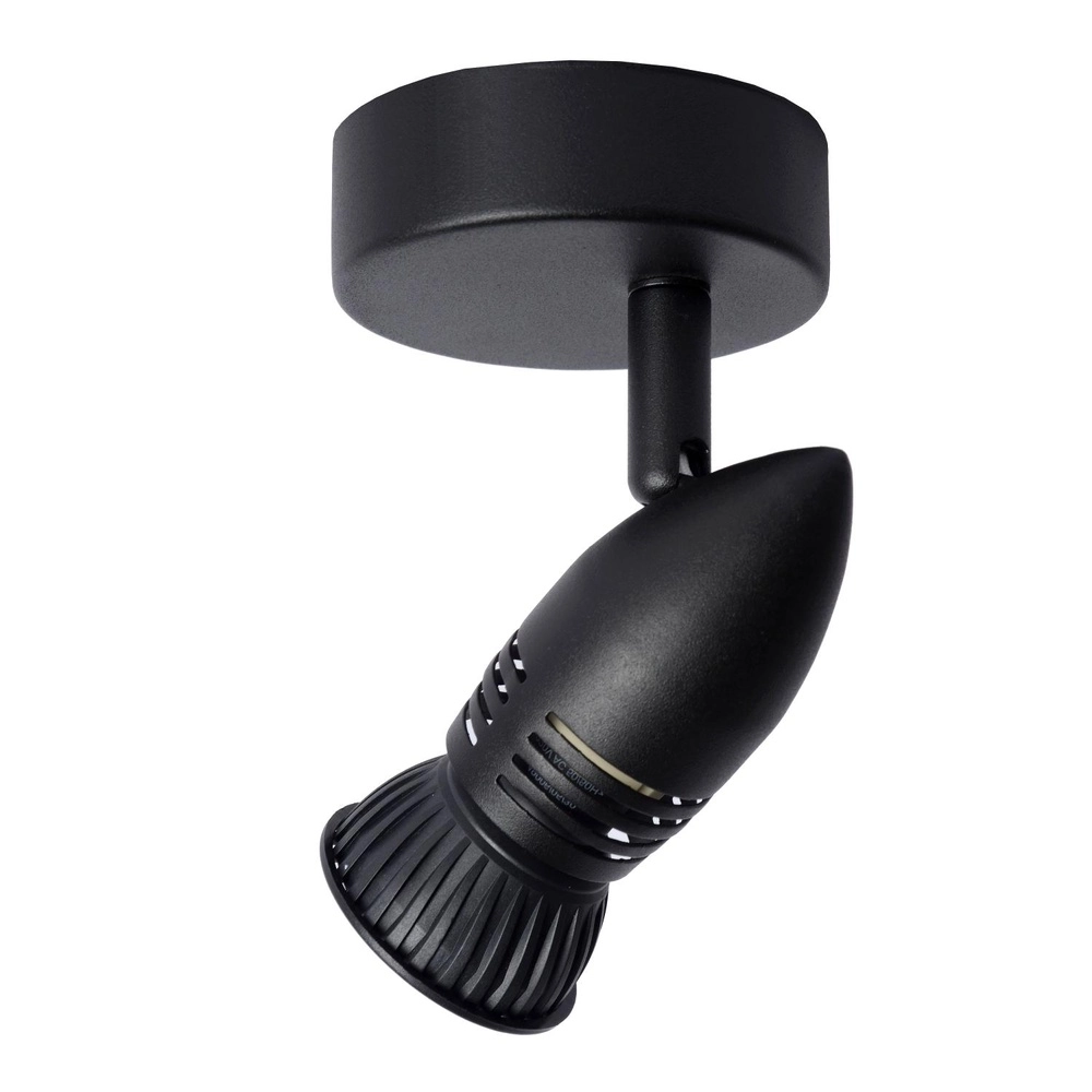 Ceiling spotlight Caro Black Lucide 5411212134226