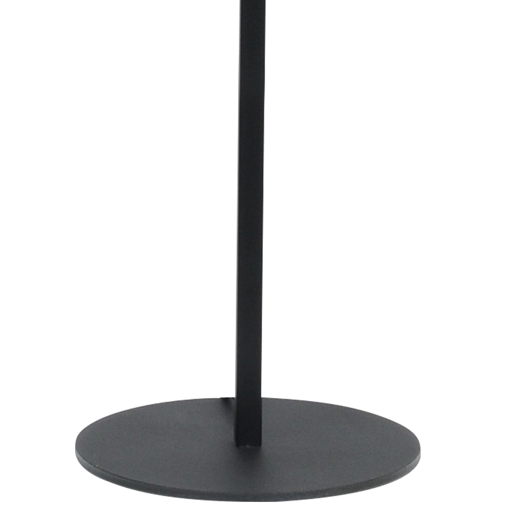 Black table lamp Venus with ocher yellow lampshade Masterlight 8718121218304