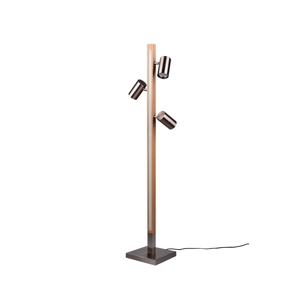 Design floor lamp Marley nickel Trio 4017807559774