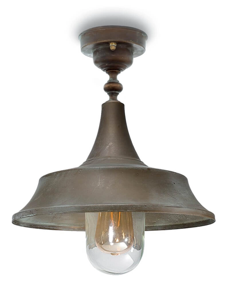 Country Pendant Lamp Atelier aged brass