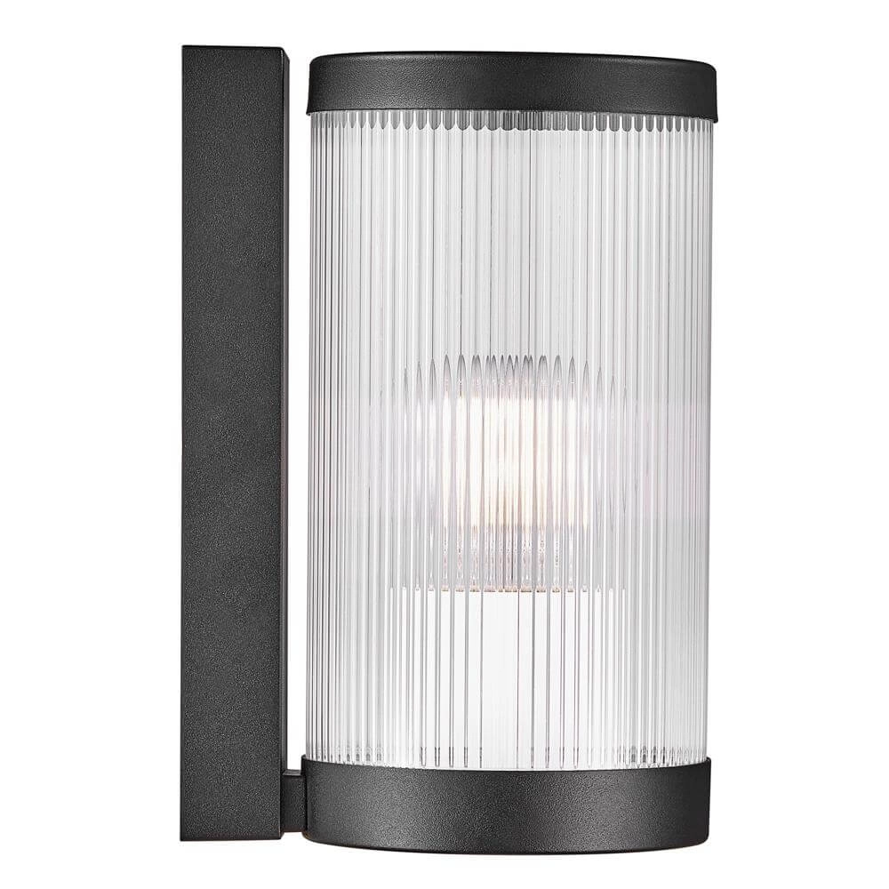 Glass wall lamp Coupar black Nordlux 5704924010613