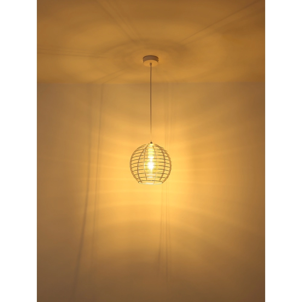 White pendant lamp Nesa Design Globo 9007371578214