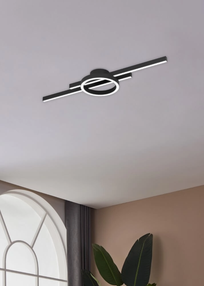 White LED ceiling light Amandolo Eglo 9008606275052