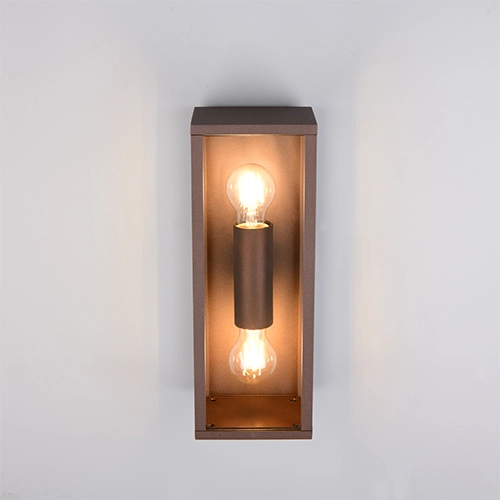 Modern wall lamp Garonne M rust brown Trio 4017807687392