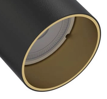 Reading light Mono black with gold Lyora 5903139776493